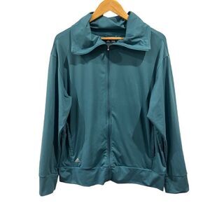 Adidas Climawarm Blue Athletic pocket Jacket Size XL